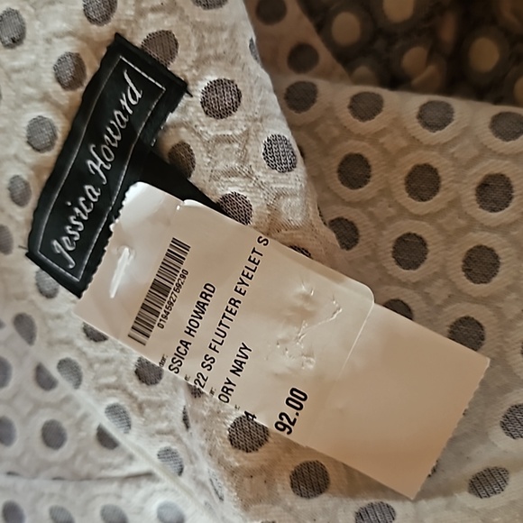 Jessica Howard NWT Polka Dot Dress - Picture 8 of 9